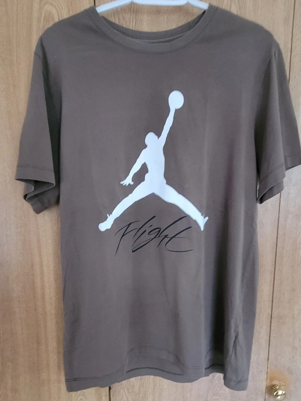 Jordan Khaki Green Men's Large T Shirt